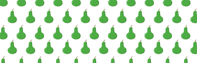 pear pattern on transparent background ,