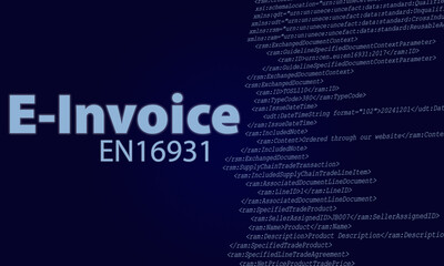 The Word E-Invoice and source code for a Standardized electronic Invoice according to EN16931