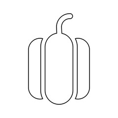 Pepper icon in line style