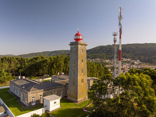 Faro de Montedor en Carreço Portugal