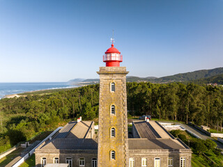 Faro de Montedor en Carreço Portugal