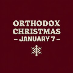 Orthodox Christmas Celebrated On January Seventh