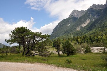Unterwegs zum Isar-Stausee