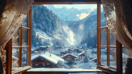 view from the window of a house
