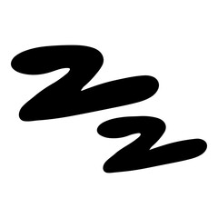 Minimalist black speech bubble with bold, abstract design featuring smooth, curving shapes. Ideal for communication, messaging, or creative graphic design projects.