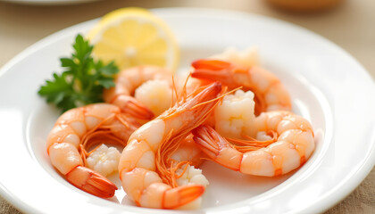 Image of boiled jumbo shrimp