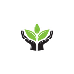ecology icon flat design, ecology icon for represent saving the earth, go green to reduce pollution, etc