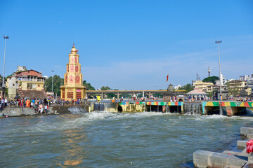 Godavari Ghat at Nashik, Maharashtra, India