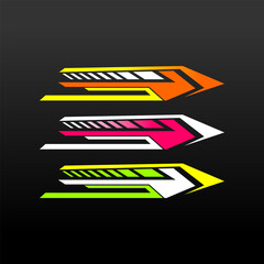 Car decal sticker collection