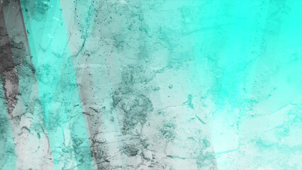 Cyan and grey grunge stripes abstract geometric background