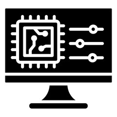 Ai Control  Icon Element For Design