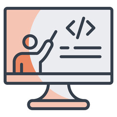 Mentor Guidance  Icon Element For Design