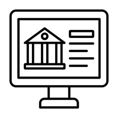 Online Banking Icon