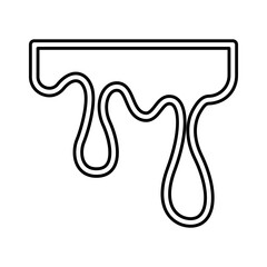 Liquid icon in line style