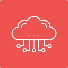 Cloud Computing Icon