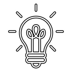 Smart icon in line style