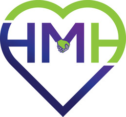 HMH Monogram Logo Design for vector logo download