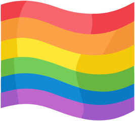 Pride Flag Icon
