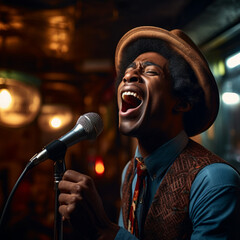 Nightclub Serenade: A Star in Action