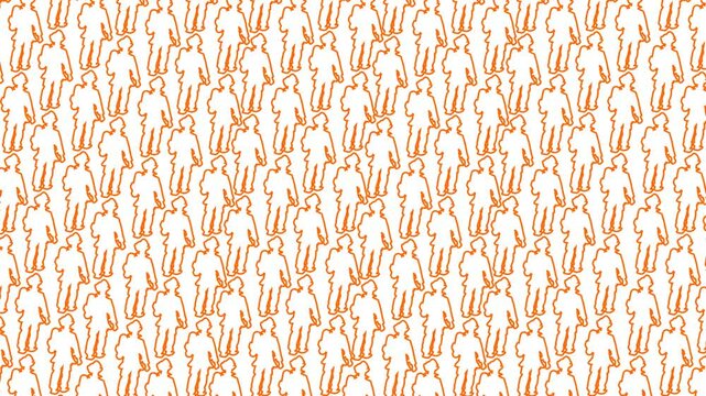 International Firefighters' day pattern background illustration with firefighters silhouette	
