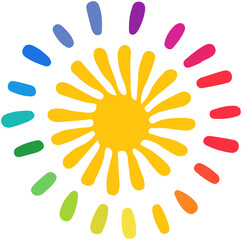Rainbow Fireworks icon
