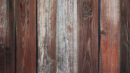 Fototapeta premium The photo shows the structure of old wooden boards