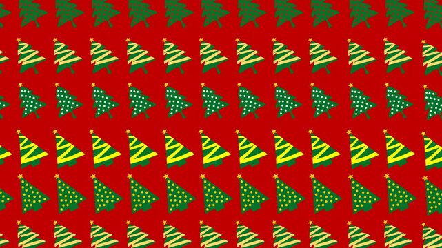 Christmas pattern background illustration of Christmas ornament
