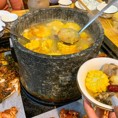 Chinese traditional street food 