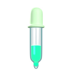 3D Pipette Icon