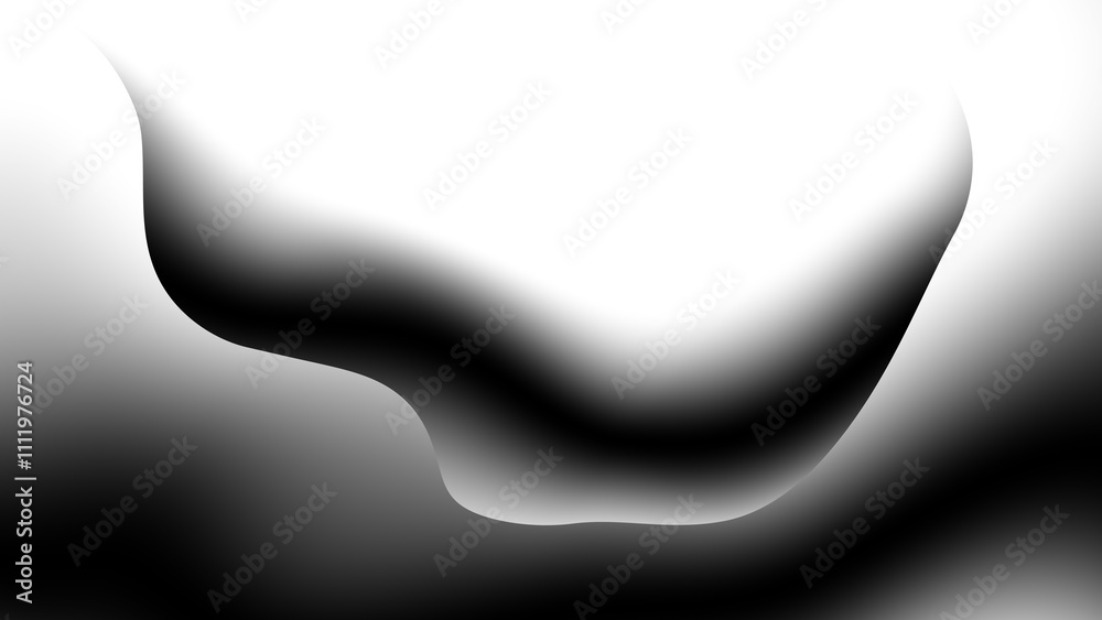 Fototapete Modern abstract overlay transparent background texture with layers of black and gray transparent material in grunge lines in random geometric