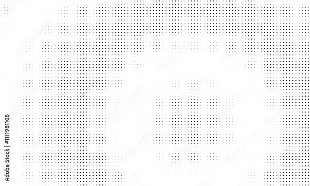 Aufkleber monochrome gradient halftone dots background. overlay png illustration. abstract grunge dots on tran