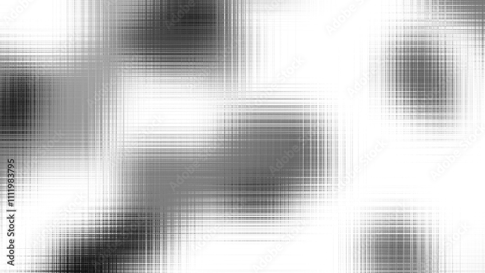 Poster Modern abstract overlay transparent background texture with layers of black and gray transparent material in grunge lines in random geometric