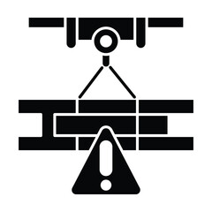 Overhead icon vector on white background