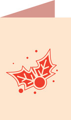 Obraz premium Christmas greeting card vector