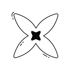 Bouvardia vector icon