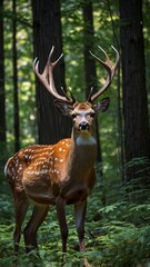 deer in the forest