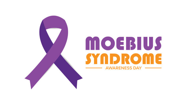 Moebius Syndrome Awareness Day observed each year during January. Healthcare Medical Awareness concept. Vector template for banner, greeting card, poster with background.