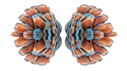 Pine cone transparent background