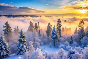 creative and unique background images captures the serene beauty of fog in nature, bustling cities, and tranquil villages. Featuring soft, misty textures, and atmospheric details, these designs evoke 