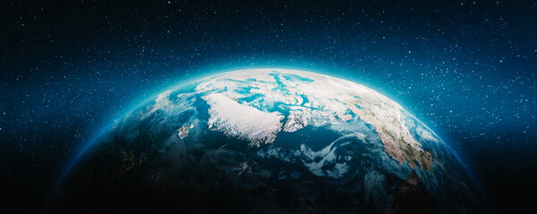 Planet Earth Greenland map