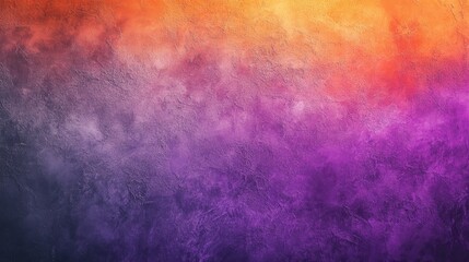 A vibrant gradient of orange to purple, creating a stunning abstract background.