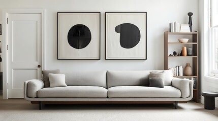 ミニマルで洗練されたリビングルームインテリア | Minimal and Sophisticated Living Room Interior