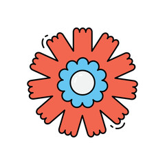 Dianthus vector icon