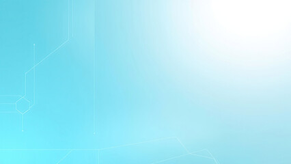 Minimalist light blue abstract design with geometric patterns, stylish background, clean lines, contemporary style, graphic design element, geometric patterns