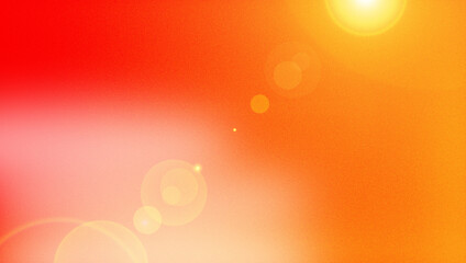 赤と黄色のグラデーション。光。