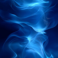 Obraz premium Abstract Blue Wave Background Illustration