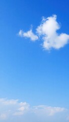 Fototapeta premium the sky is beautiful and clouds