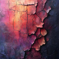 Fototapeta premium Abstract Cracked Texture Art