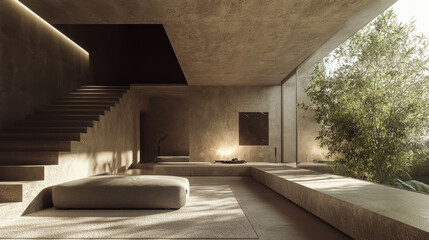 A hyper-realistic rendering of a modern barn-style house in Poland, designed with a traditional yet contemporary twist