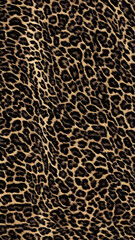 leopard, fluffy background, real wild cat hair, pattern, spots, modern design for clothing